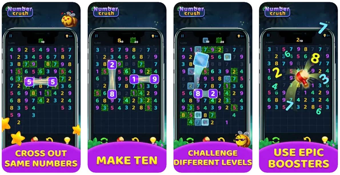 Number Crush: Match Ten Puzzle