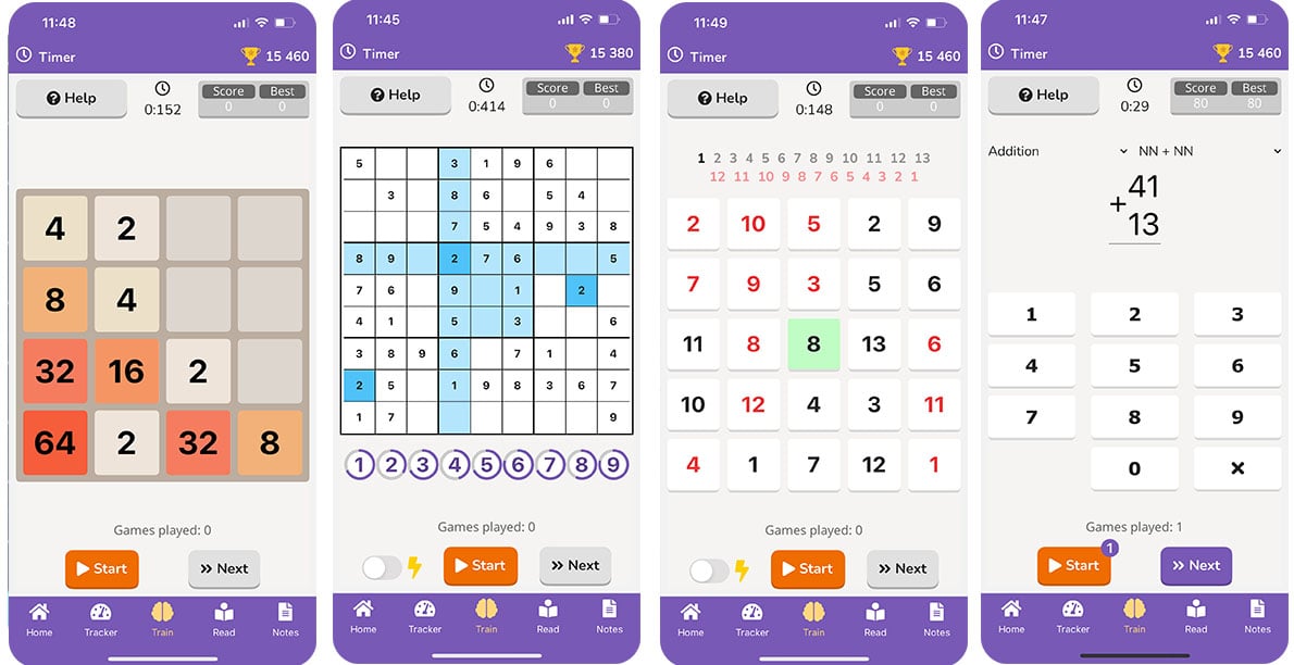 Readlax: Mental Math